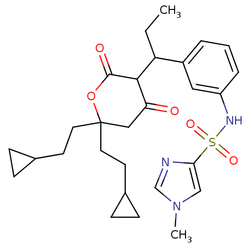 Chemical structure of BindingDB Monomer ID 1005