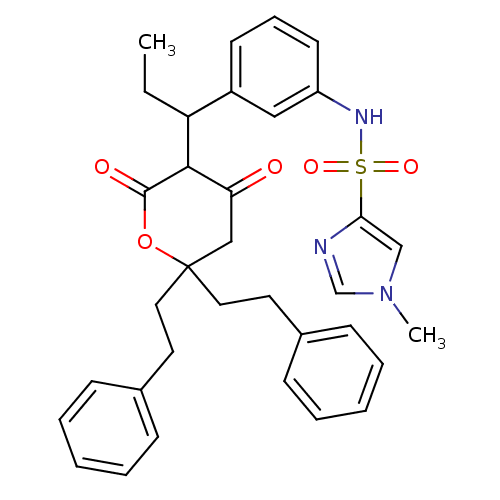 Chemical structure of BindingDB Monomer ID 1008