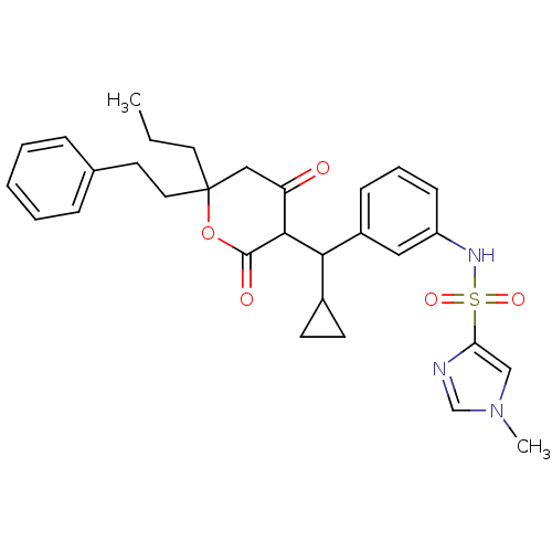 Chemical structure of BindingDB Monomer ID 1010