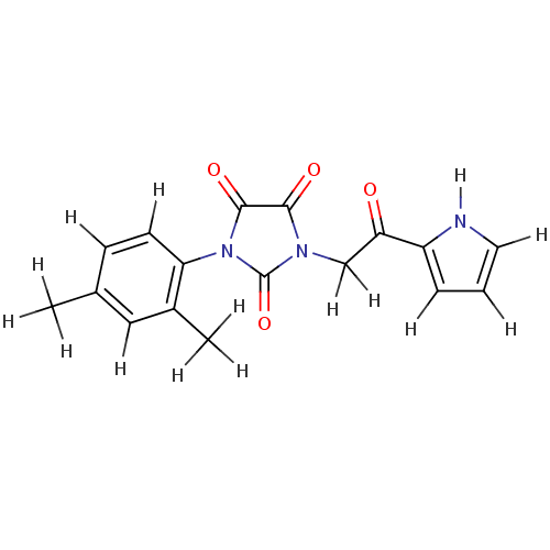 Chemical structure of BindingDB Monomer ID 1017