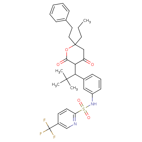 Chemical structure of BindingDB Monomer ID 1022