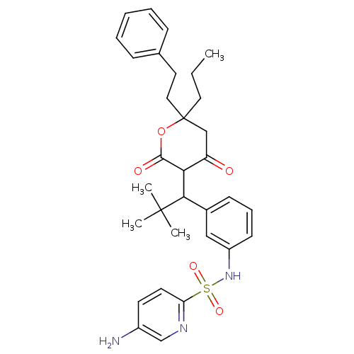 Chemical structure of BindingDB Monomer ID 1023