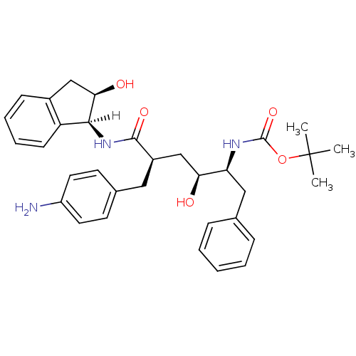 Chemical structure of BindingDB Monomer ID 1037