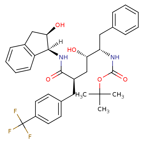 Chemical structure of BindingDB Monomer ID 1040