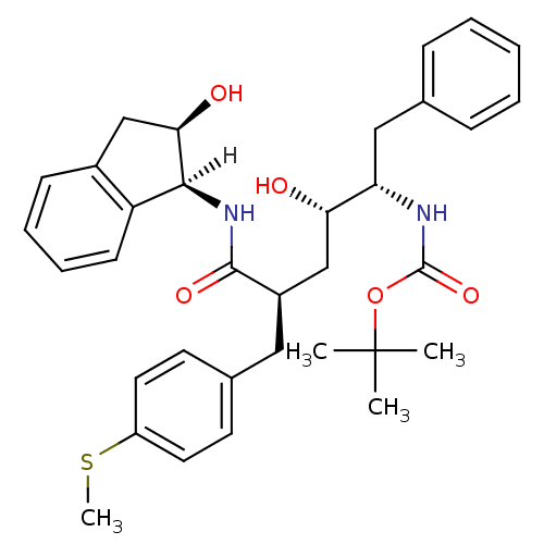 Chemical structure of BindingDB Monomer ID 1042