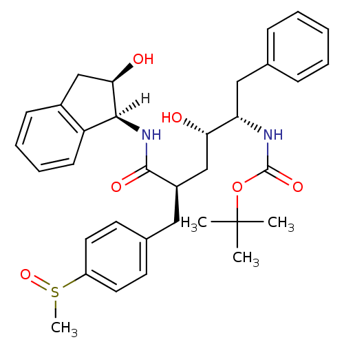 Chemical structure of BindingDB Monomer ID 1043