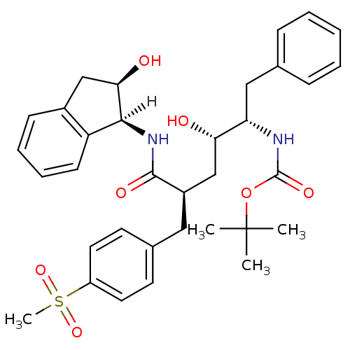 Chemical structure of BindingDB Monomer ID 1044