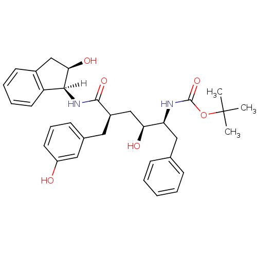 Chemical structure of BindingDB Monomer ID 1045