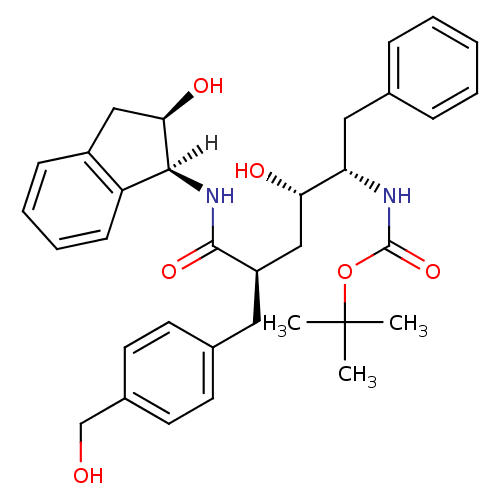 Chemical structure of BindingDB Monomer ID 1047