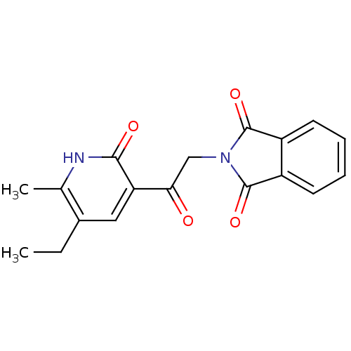 Chemical structure of BindingDB Monomer ID 1068