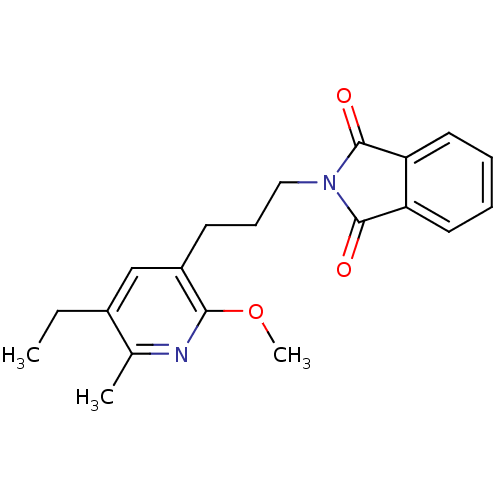 Chemical structure of BindingDB Monomer ID 1073