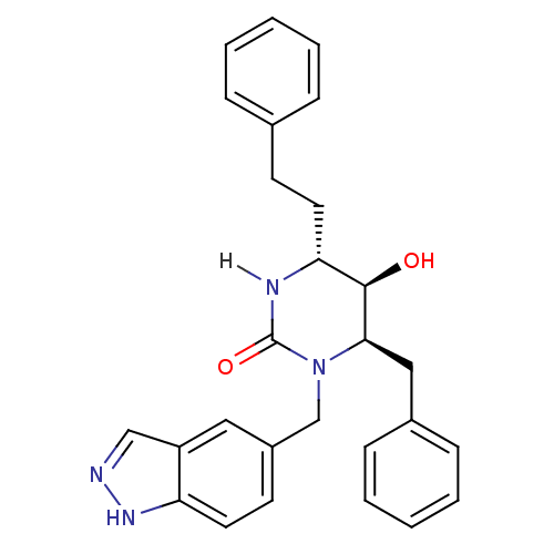 Chemical structure of BindingDB Monomer ID 1136
