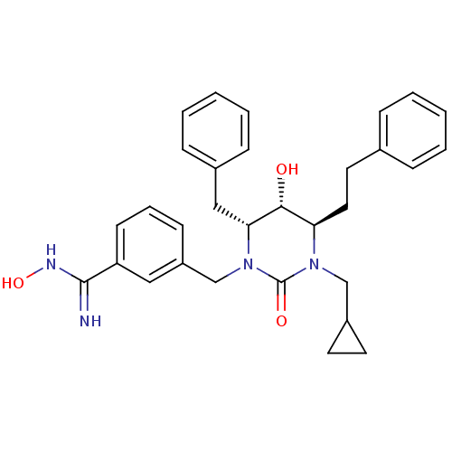 Chemical structure of BindingDB Monomer ID 1141