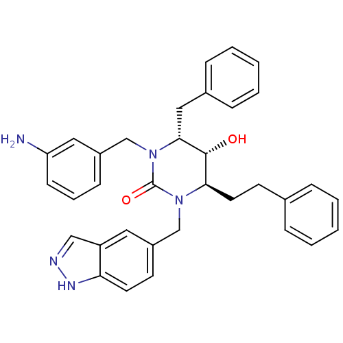 Chemical structure of BindingDB Monomer ID 1145