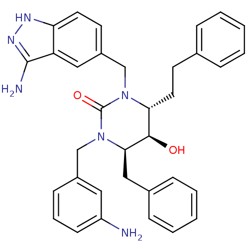 Chemical structure of BindingDB Monomer ID 1148