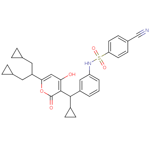Chemical structure of BindingDB Monomer ID 1183
