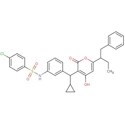 Chemical structure of BindingDB Monomer ID 1188