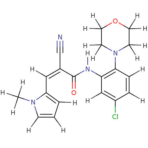 Chemical structure of BindingDB Monomer ID 1192