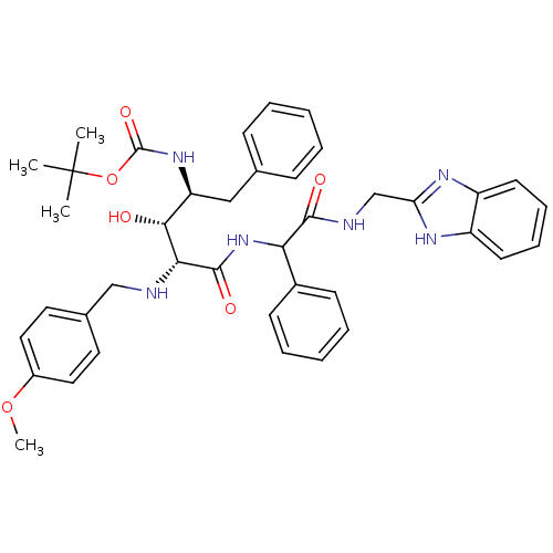 Chemical structure of BindingDB Monomer ID 1196