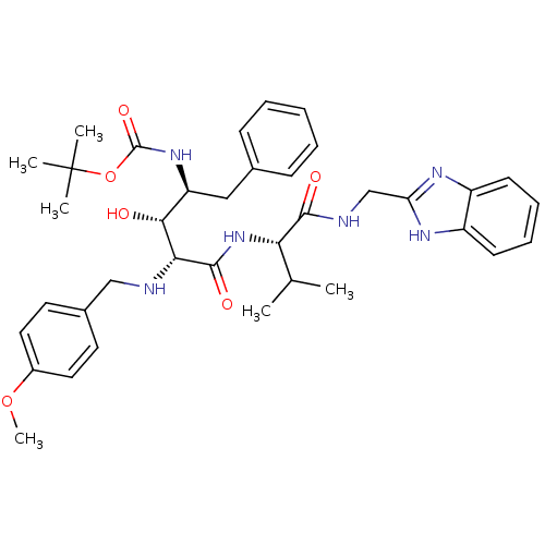 Chemical structure of BindingDB Monomer ID 1197