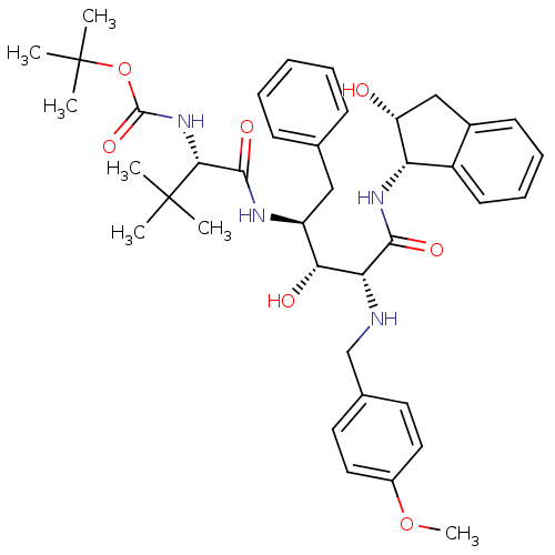 Chemical structure of BindingDB Monomer ID 1212