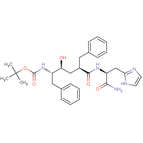 Chemical structure of BindingDB Monomer ID 1264