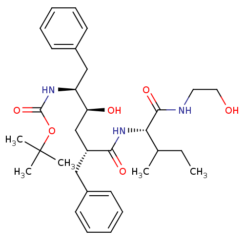 Chemical structure of BindingDB Monomer ID 1274