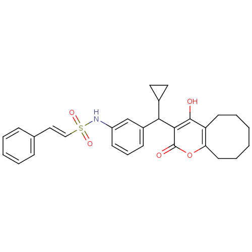 Chemical structure of BindingDB Monomer ID 1441