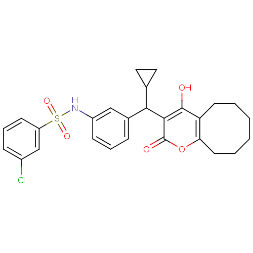 Chemical structure of BindingDB Monomer ID 1448
