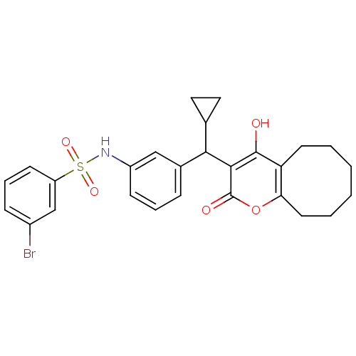 Chemical structure of BindingDB Monomer ID 1449