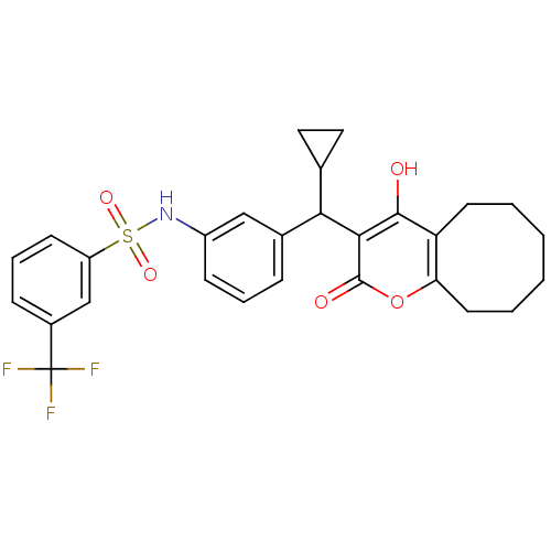 Chemical structure of BindingDB Monomer ID 1450