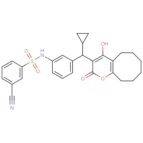 Chemical structure of BindingDB Monomer ID 1455