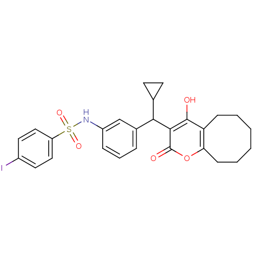 Chemical structure of BindingDB Monomer ID 1464
