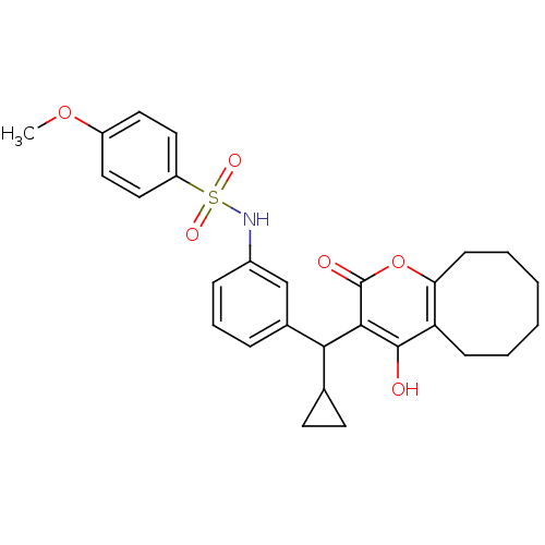 Chemical structure of BindingDB Monomer ID 1470