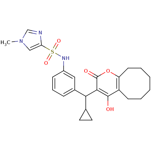 Chemical structure of BindingDB Monomer ID 1487