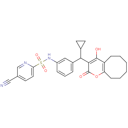 Chemical structure of BindingDB Monomer ID 1491