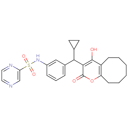 Chemical structure of BindingDB Monomer ID 1492