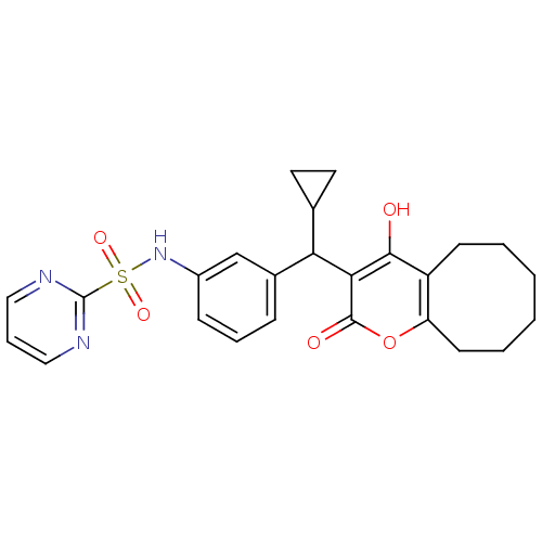 Chemical structure of BindingDB Monomer ID 1493