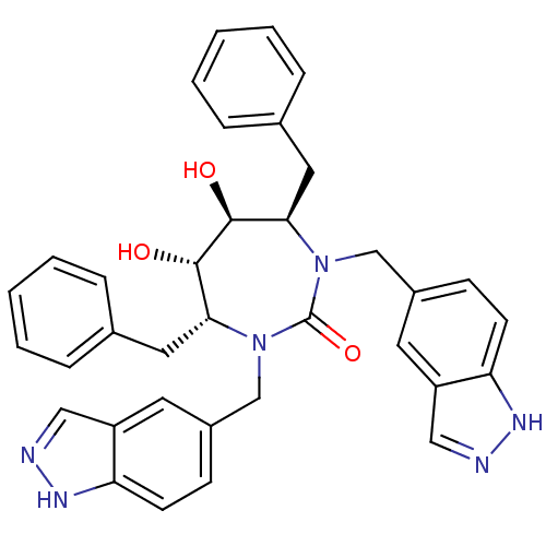 Chemical structure of BindingDB Monomer ID 161
