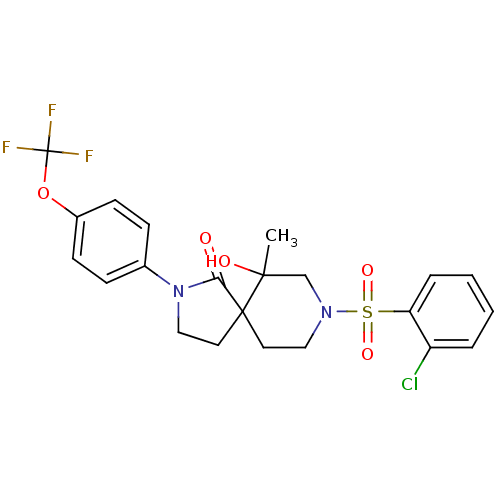 Chemical structure of BindingDB Monomer ID 1664