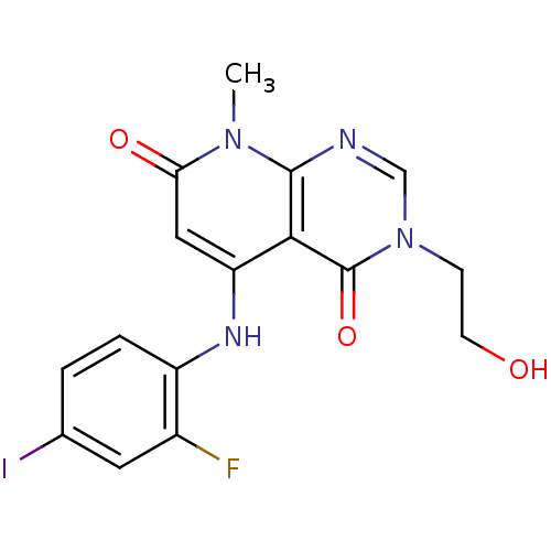 Chemical structure of BindingDB Monomer ID 1665