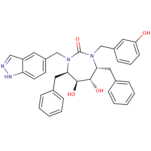Chemical structure of BindingDB Monomer ID 168