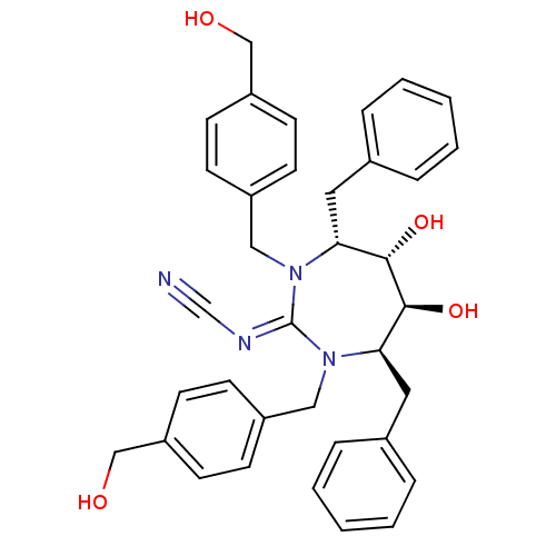 Chemical structure of BindingDB Monomer ID 1707