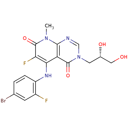 Chemical structure of BindingDB Monomer ID 1722