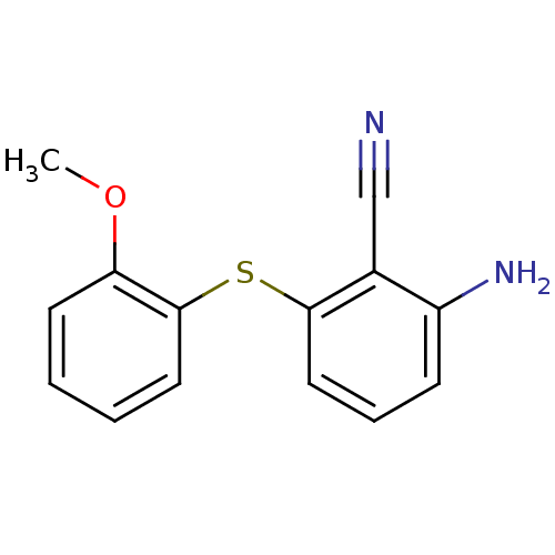 Chemical structure of BindingDB Monomer ID 1732