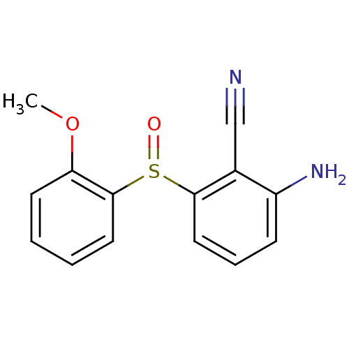 Chemical structure of BindingDB Monomer ID 1756