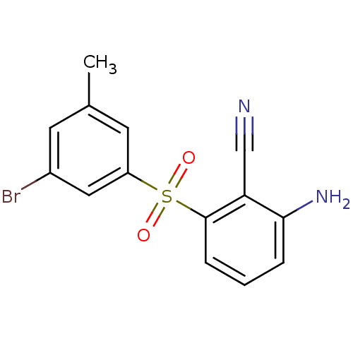 Chemical structure of BindingDB Monomer ID 1803