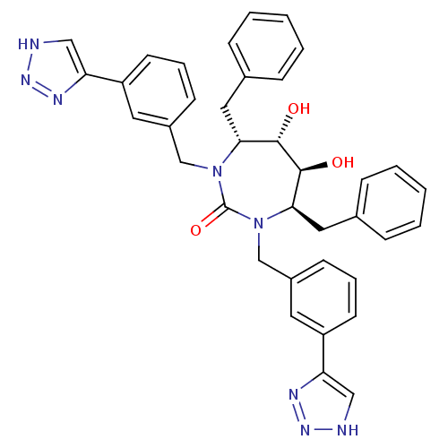 Chemical structure of BindingDB Monomer ID 186
