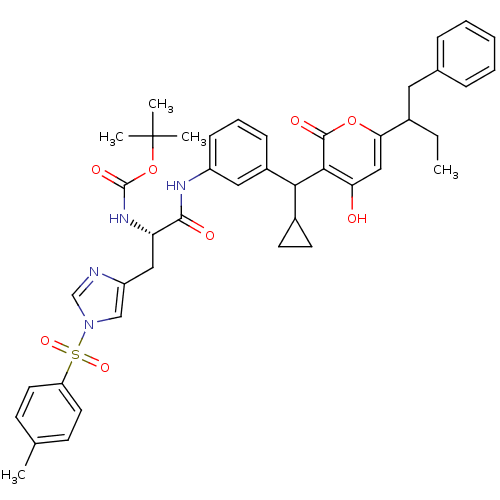 Chemical structure of BindingDB Monomer ID 1942