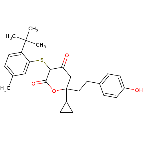 Chemical structure of BindingDB Monomer ID 2168